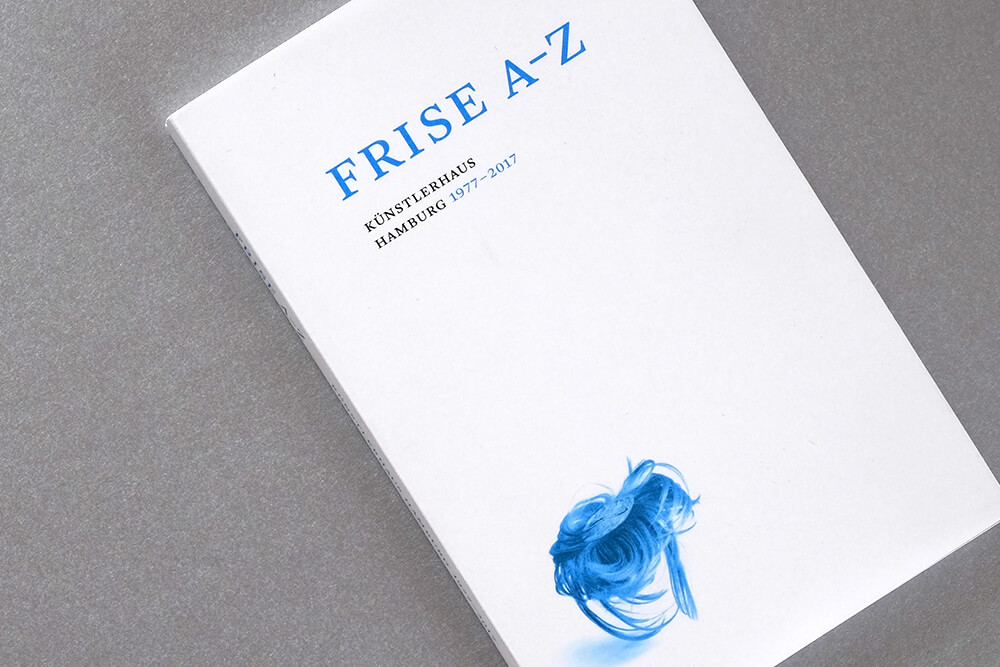 Vorschaubild, Startseite. mi gestaltung - eva riekehof. Vover der Publikation FRISE A–Z